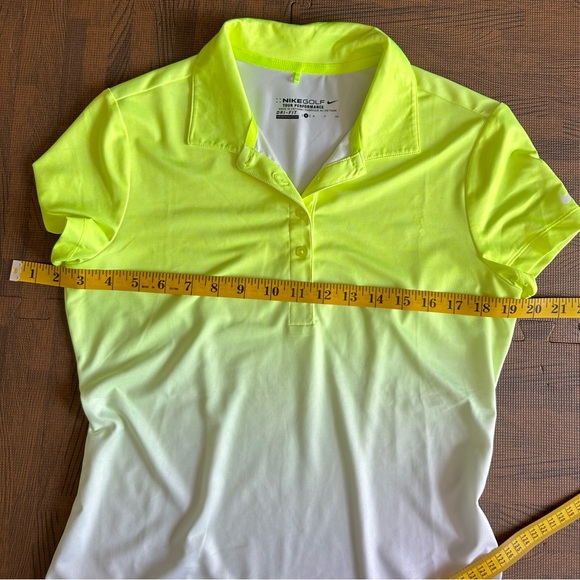 Like New! | Nike | White/Neon Yellow Golf Polo | Size S - Picture 5 of 6